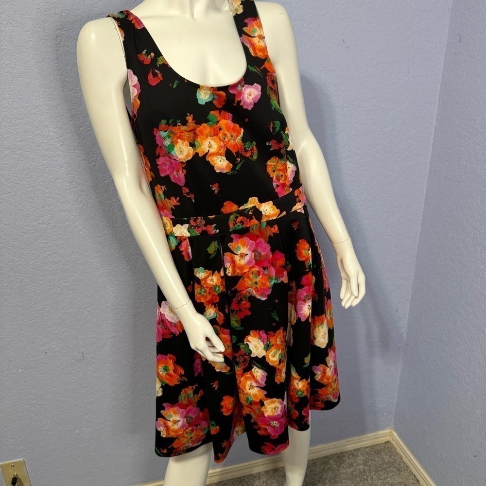 Robert Rodriguez Dori Sleeveless Floral Dress